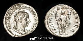 Trebonianus Gallus Silver Antoninianus 4.21 g 21 mm. Rome 251 AD EF