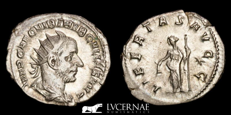 Trebonianus Gallus (251-253), 
Antoninianus,Rome, AD 251-253; AR

Obv.: IMP CAE ...