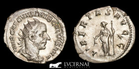 Trebonianus Gallus Silver Antoninianus 3.20 g., 23 mm. Rome 251-253 A.D. Extremely fine (EBC)