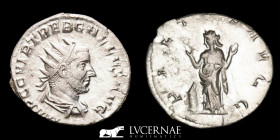 Trebonianus Gallus Silver Antoninianus 3.47 g., 22 mm. Rome 251-253 A.D. Extremely fine / Near uncirculated
