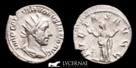 Volusian Silver Antoninianus 3.29 g. 21 mm. Rome 251-253 A.D. GVF