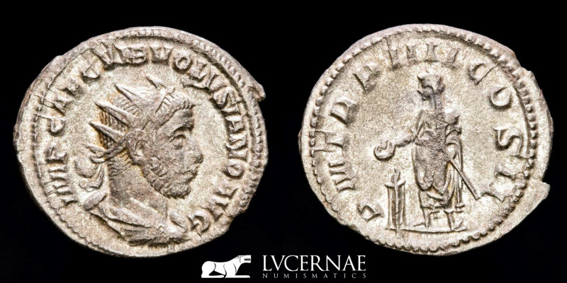 Roman Empire - Volusian, son of Trebonianus Gallus (251-253 A.D.) Silver antonin...