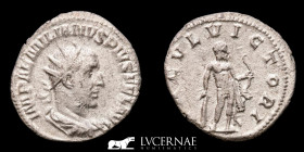 Aemilian Silver Antoninianus 3.06 g., 21 mm Rome 253 A.D. Good very fine. Original shine.