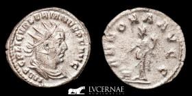Valerian I  Silver Antoninianus 3,42 g 22 mm. Rome 256-7 A.D. Good very fine