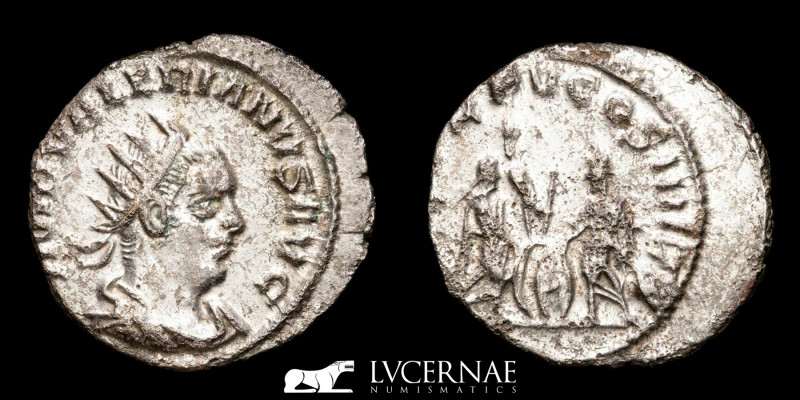 Roman Empire - Valerian I (253-260 A.D.) Silver antoninianus (3,65 g, 21 mm). Mi...