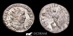 Valerian I Silvered Billon hybrid antoninianus 4,04 g. 20 mm. Rome 253 A.D. Good very fine