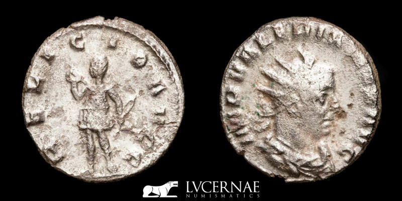 Roman Empire - Valerian I (253-260 A.D.) Silver antoninianus (3.33 g 18 mm.). Mi...