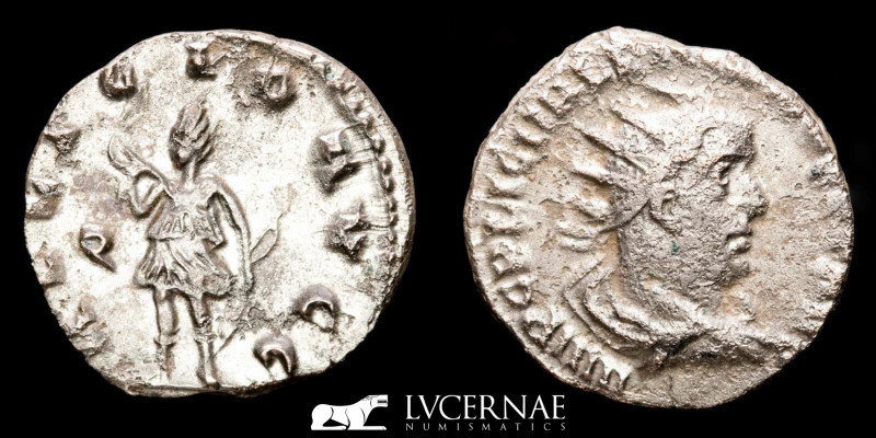 Roman Empire - Valerian I (253-260 A.D.) Silver antoninianus (3.03 g 20 mm.). Mi...