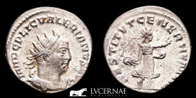 Valerian I Silver Scarce Antoninianus 3,05 g, 21 mm Viminacium 254 GVF+