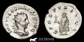 Valerian I  Silver Antoninianus 2,86 g 22 mm. Milan 253-260 A.D. GVF