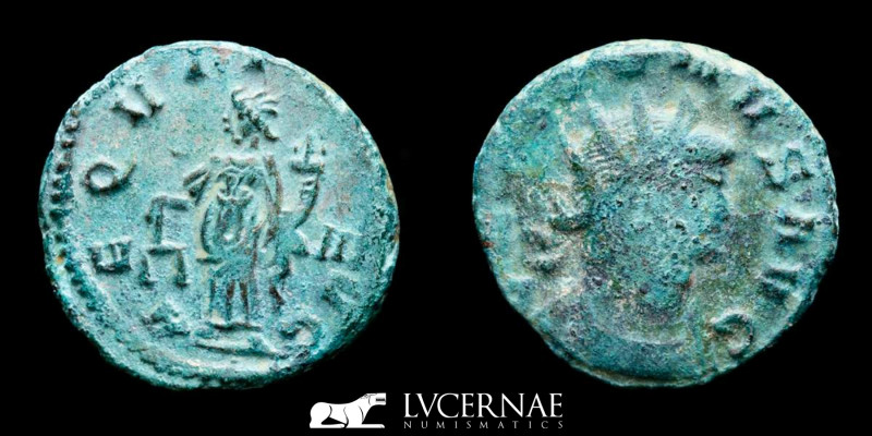 Roman Imperial - Gallienus, sole reign (260-268). Bronze silvered antoninianus (...