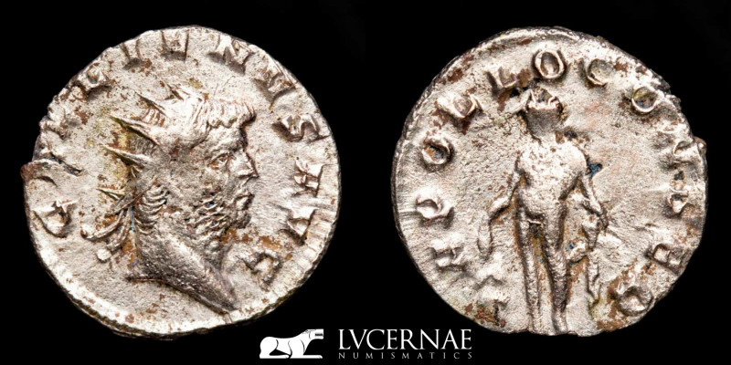 Roman Empire - Gallienus in sole reign (260-268 A.D.). Silvered billon antoninia...