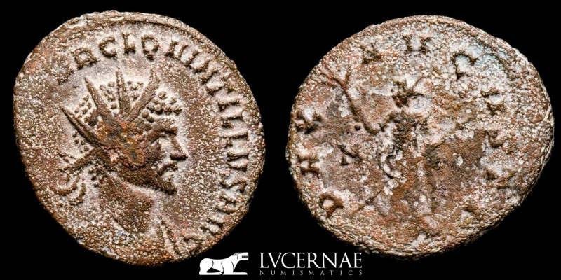 Roman Empire - Quintillus, Æ Antoninianus, minted in Rome, AD 270. 

IMP C M AVR...