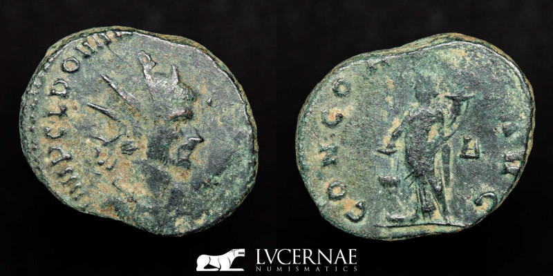 Hybrid Aurelian (Obv) Quintillus (Rev)

Obverse : IMP CL DOM AVRELIANVS AVG, rad...