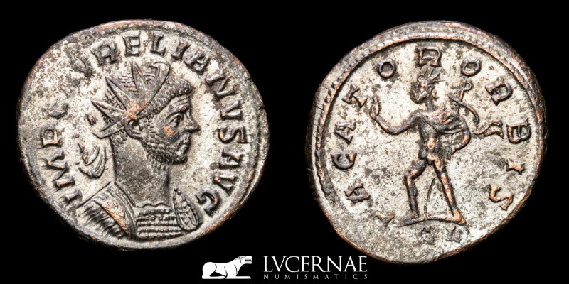 Roman Imperial - Struck after the reconquest of Lugdunum
Aurelian, 270-275. Anto...