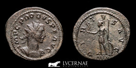 Probus Billon Billon, Antoninianus.  3.96 gr. 23 mm Lugdunum 276 - 282 A.D.  Good very fine