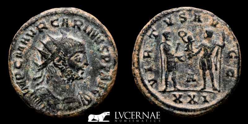 Roman Empire - Carinus. (A.D. 283-285). Bronze antoninianus (3.91 g. 20 mm.). An...