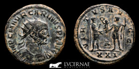 Carinus bronze Antoninianus 3.91 g. 20 mm.  Antioch 282-283 A.D. Good very fine (MBC+)