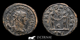 Numerian Bronze Antoninianus 2.80 g., 21 mm. Siscia 283-285 Good very fine