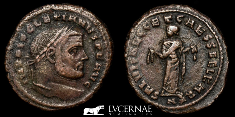 Roman Empire - Diocletian AD 284-305. Carthage
Follis Æ (9.44 g. 28 mm.)

IMP DI...