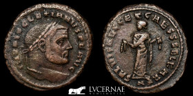 Diocletian Æ Bronze Follis 9.44 g., 28 mm. Carthage 284-305 AD Good very fine (MBC)
