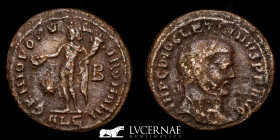Diocletian  Æ Bronze Æ Large Follis 9.44 g., 27 mm. Alexandria 295 AD Good very fine (MBC)