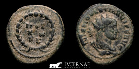 Diocletian Bronze Follis fraction 3.63 g. 23.5 mm Cartago 303 AD. Very fine