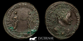 Maximianus Æ Bronze Follis 9.70 g. 27 mm. Trier 305/7 AD Good very fine