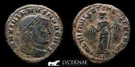Maximianus bronze large follis 9,46 g., 25 mm Carthage 286-305 A.D. good fine