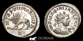 Maximianus I Silvered Bronze Antoninianus 3,61 g. 23 mm. Lugdunum 293  Uncirculated