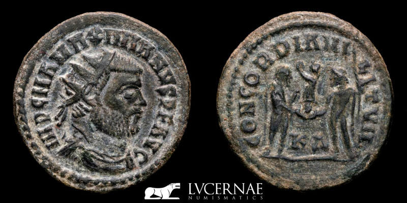 Roman Empire - Maximianus Herculius AD 286-305. Cyzicus Antoninianus Æ 

IMP C M...