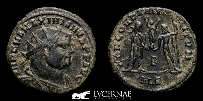 Roman Empire.
Maximianus Herculius AD 286-305. Alexandria.
Antoninianus Æ.

IMP ...