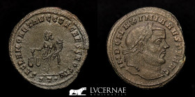 Maximianus Bronze Follis 9.90 g., 28 mm Ticinum 300-303 AD Good Very Fine