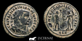 Galerius Bronze Antoninianus 2.33 g., 22 mm. Alexandria 296/7 AD Very fine