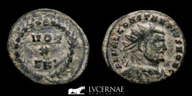 Constantius I Bronze Radiate 3.98 g., 22 mm. Carthage 293-305 A.D. Very fine
