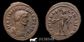 Galerius Caesar Æ Bronze large follis 9,21 g., 26-29 mm Londinum 286-305 good fine