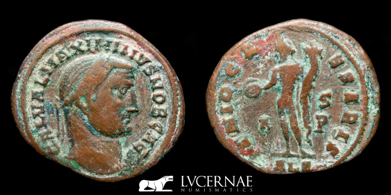 Roman Empire - Maximinus II Daia as Caesar, (305-309 A.D.)
Æ Bronze Follis - Ale...
