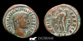 Maximinus II Daia Æ Bronze Follis 5.53 g. 25 mm. Alexandria 308-9 Good very fine (MBC)
