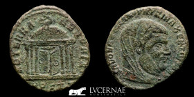 Divus Maximianus Herculius Bronze Follis 5,86 g. 22,50 mm. Ostia 310 Good very fine