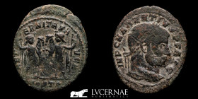 Maxentius Æ Bronze Æ Follis 5.49 g. 23-27 mm. Ostia 306-12 Good very fine