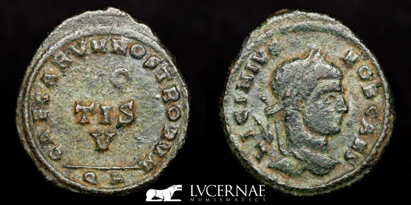 Roman Empire - Licinius II (317-324 A.D.) Bronze follis (2,88 g. 18 mm). Arles. ...