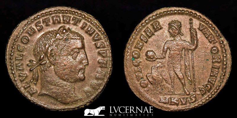 Roman Empire - Constantine I (306-337 A.D.). Bronze Follis (5.97 g. 25 mm.). Cyz...