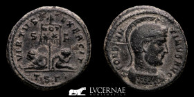 Constantine I Æ Bronze Follis 3.87 g 19 mm Thessalonica 330-337 AD Good very fine (MBC)