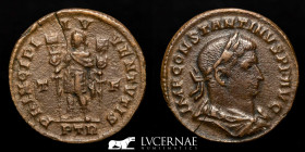 Scarce Constantine I bronze Follis 4,82 g. 25 mm. Trier 306-337 A.D. Good very fine (MBC+)