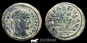 Constantine I bronze Follis 2,96 g. 20 mm. Arles 320-321.  A.D.  Good very fine (MBC+)