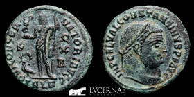 Constantine I Æ Bronze Æ Follis 3.36 g. 20 mm. Alexandria 312-3 Good very fine (MBC)