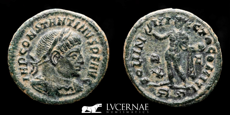 Roman Empire. - Constantine I. (A.D. 307/10-337). Æ follis (3.18 g. 20 mm.) - Ro...