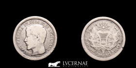 Guatemala Silver 2 Reales 6.04 g • ⌀ 24 mm 1862 Very fine (MBC)