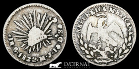 Mexico Silver Real 3.26 g • ⌀ 21 mm Guanajuato Go 1832 MJ Good very fine