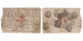 Portugal Papel 20000 Reis Lisbon 1799 Very Fine
